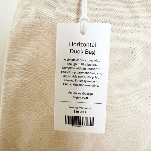 Urban Outfitters BAGGU X Jessica Williams Horizontal Duck Bag - Picture 7 of 8